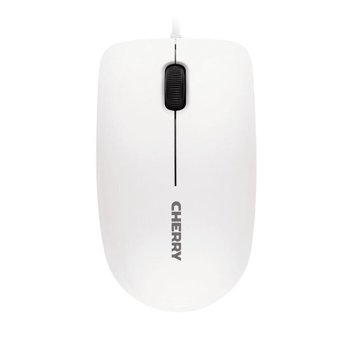 CHERRY MC 1000 USB Type-A Corded Mouse in Pale Grey - 1,200 DPI