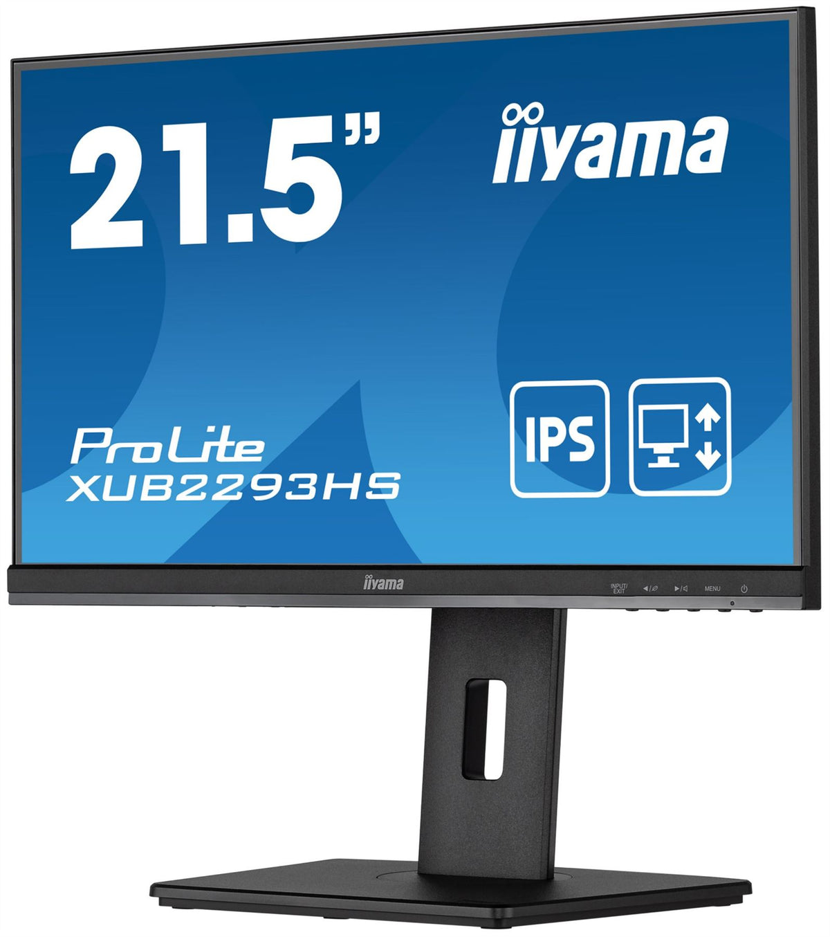 iiyama ProLite XUB2293HS-B5 Computer Monitor 54.6 cm (21.5&quot;) 1920 x 1080 pixels Full HD LED Black