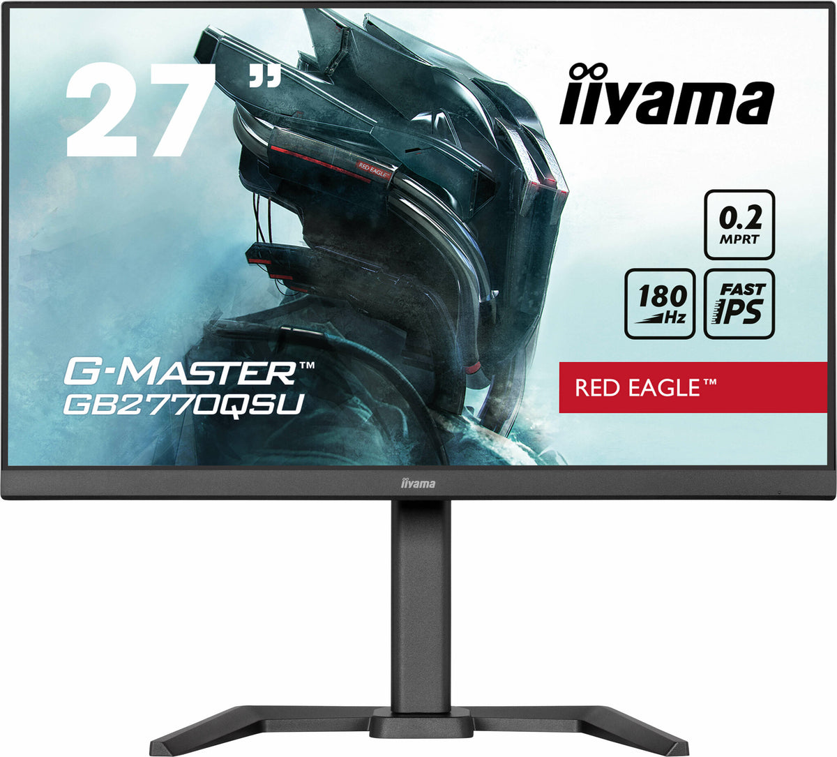 iiyama G-MASTER GB2770QSU-B6 - 68.6 cm (27&quot;) - 2560 x 1440 pixels 2K Ultra HD LCD Monitor