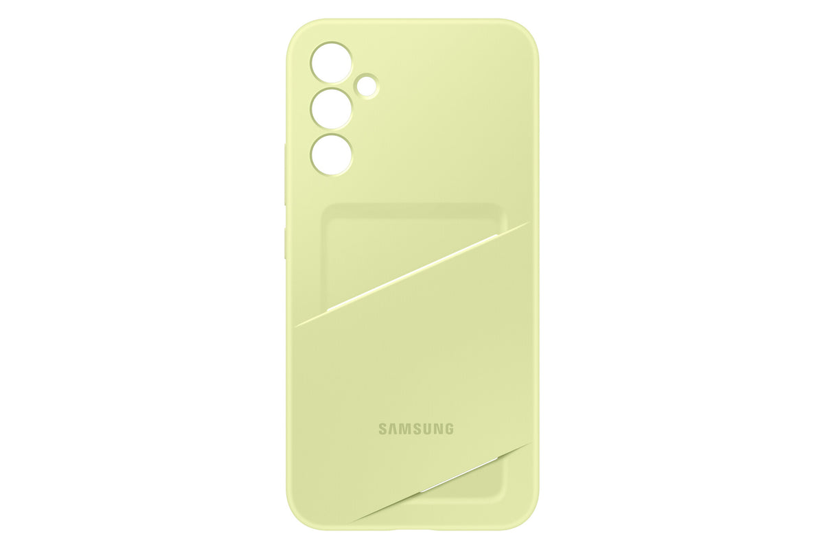 Samsung Card Slot Case for Galaxy A34 in Lime