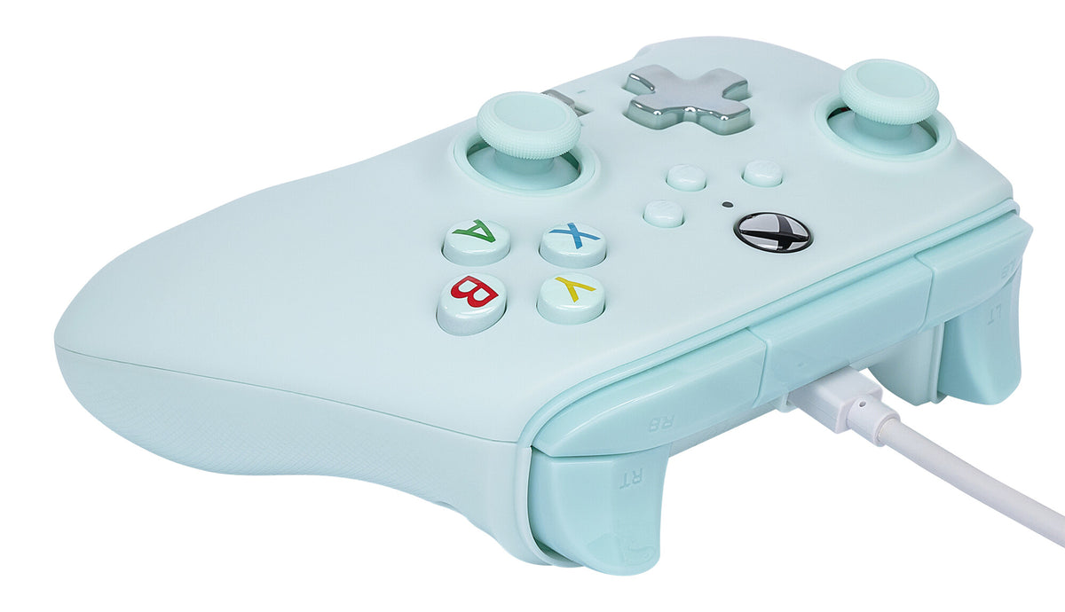 PowerA Enhanced - Wired Controller for Xbox Series X|S in Cotton Candy Blue