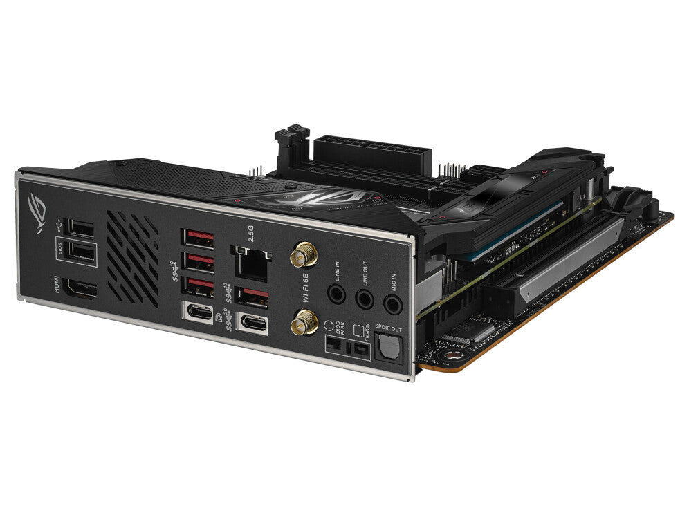 ASUS ROG STRIX B650E-I GAMING WIFI mini ITX Motherboard - AMD B650 Socket AM5