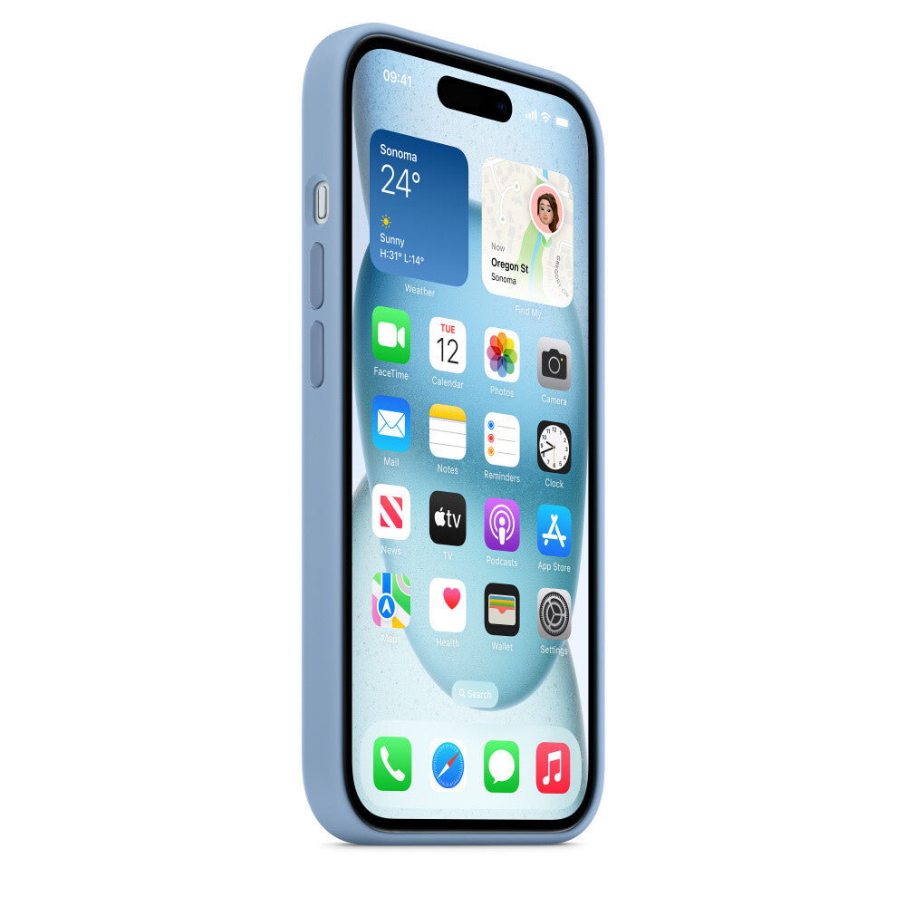 Apple MT0Y3ZM/A mobile phone case for iPhone 15 in Blue