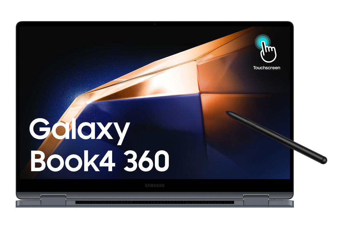 Samsung Galaxy Book4 360 Hybrid (2-in-1) - 39.6 cm (15.6&quot;) - Touchscreen - Intel Core 5 120U - 16 GB LPDDR5x-SDRAM - 256 GB SSD - Wi-Fi 6E - Windows 11 Pro - Grey