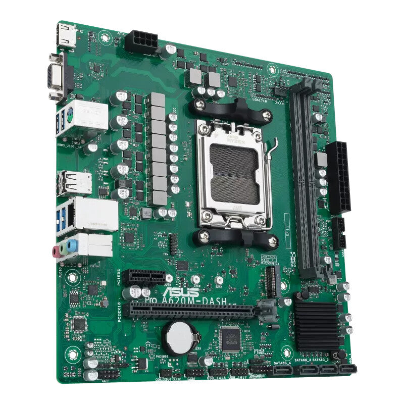 ASUS PRO A620M-DASH-CSM micro ATX motherboard - AMD A620 Socket AM5