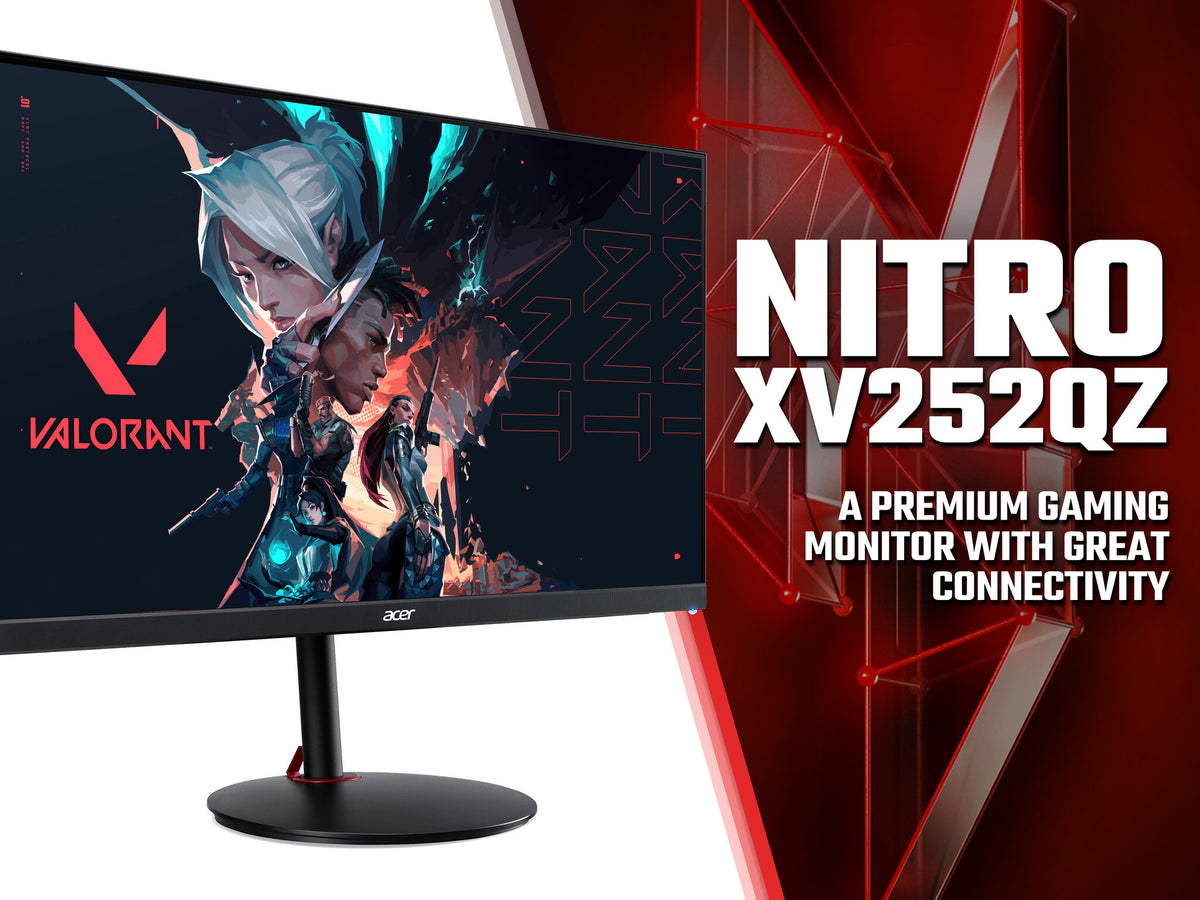 Acer Nitro XV252Q Z - 62.2 cm (24.5&quot;) - 1920 x 1080 pixels FHD LCD Monitor