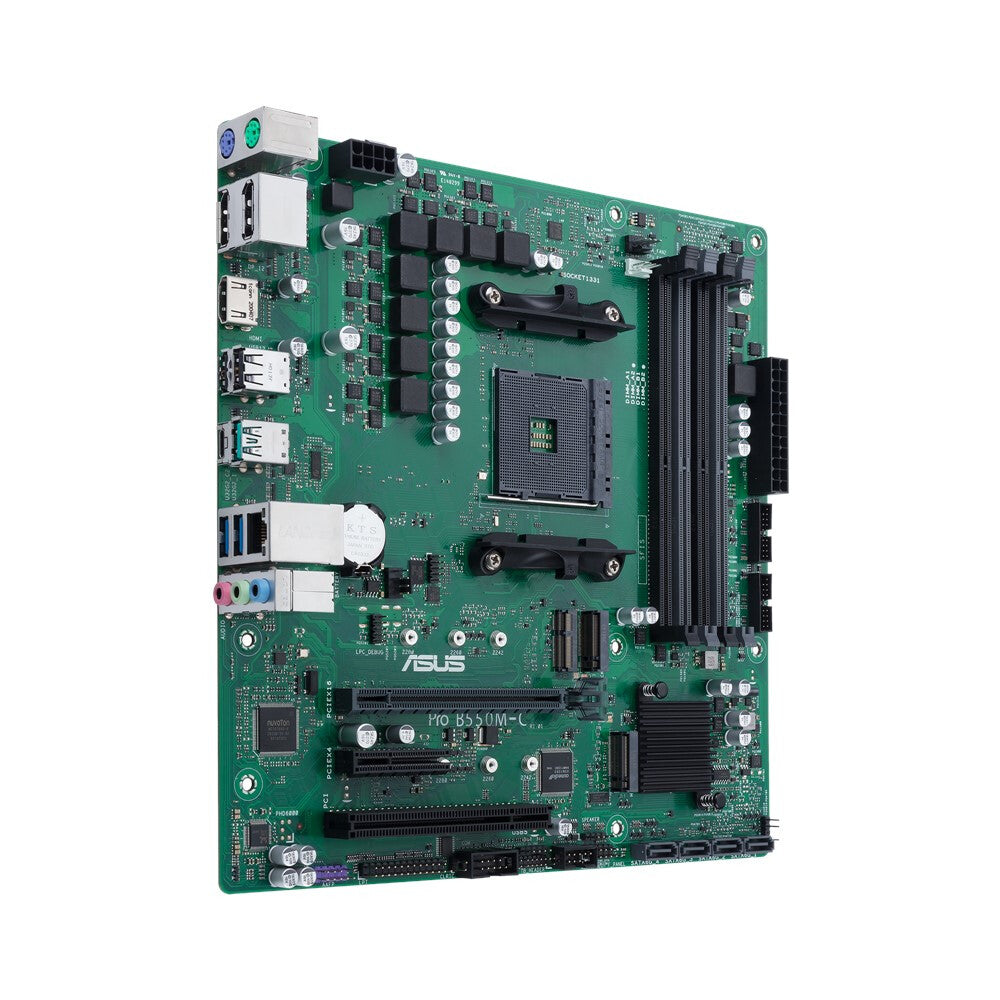 ASUS PRO B550M-C/CSM micro ATX motherboard - AMD B550 Socket AM4