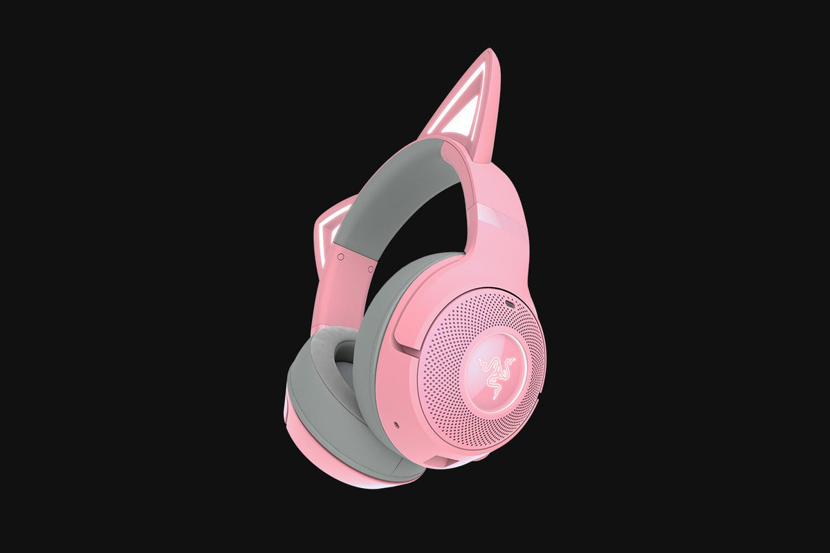 Razer Kraken Kitty V2 BT - Wireless Gaming Bluetooth Headset in Pink