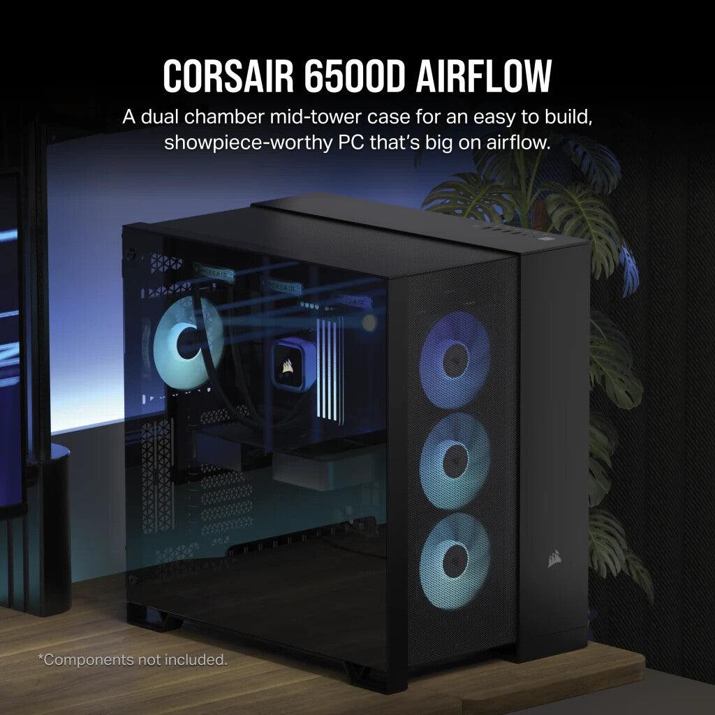 Corsair 6500D Airflow - ATX Mid Tower Case in Black