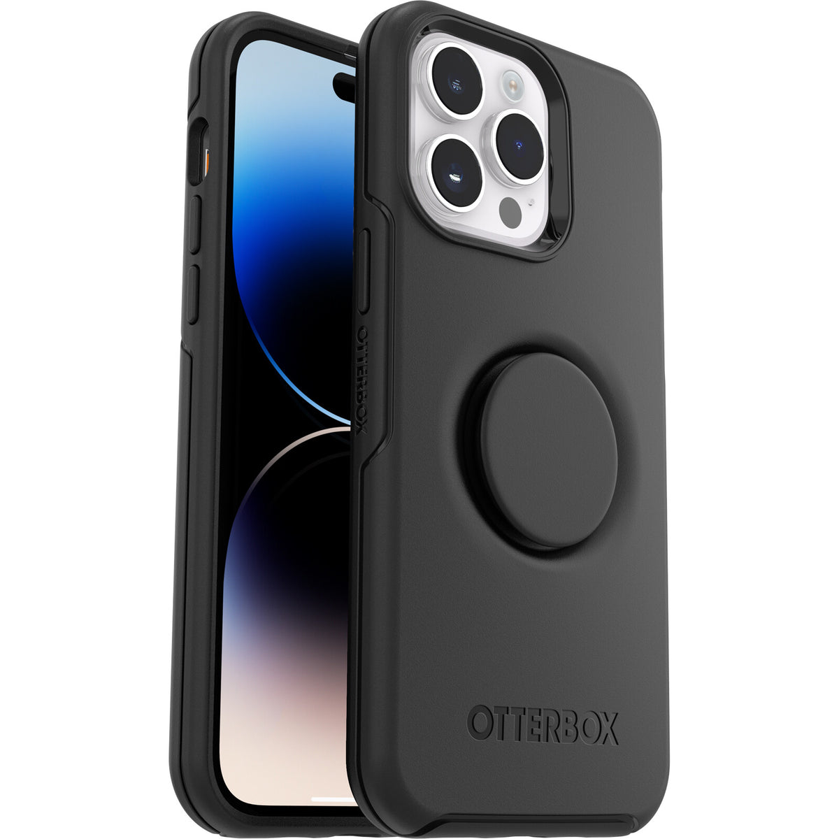 OtterBox Otter+Pop Case for iPhone 14 Pro in Black