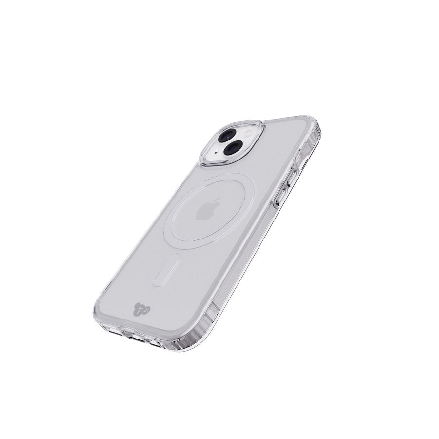 Tech21 Evo Clear with MagSafe for iPhone 15 in Transparent