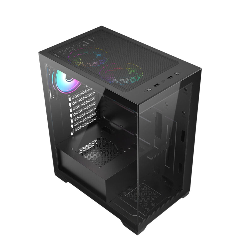 VIDA Vetro - ATX Mid Tower Case in Black