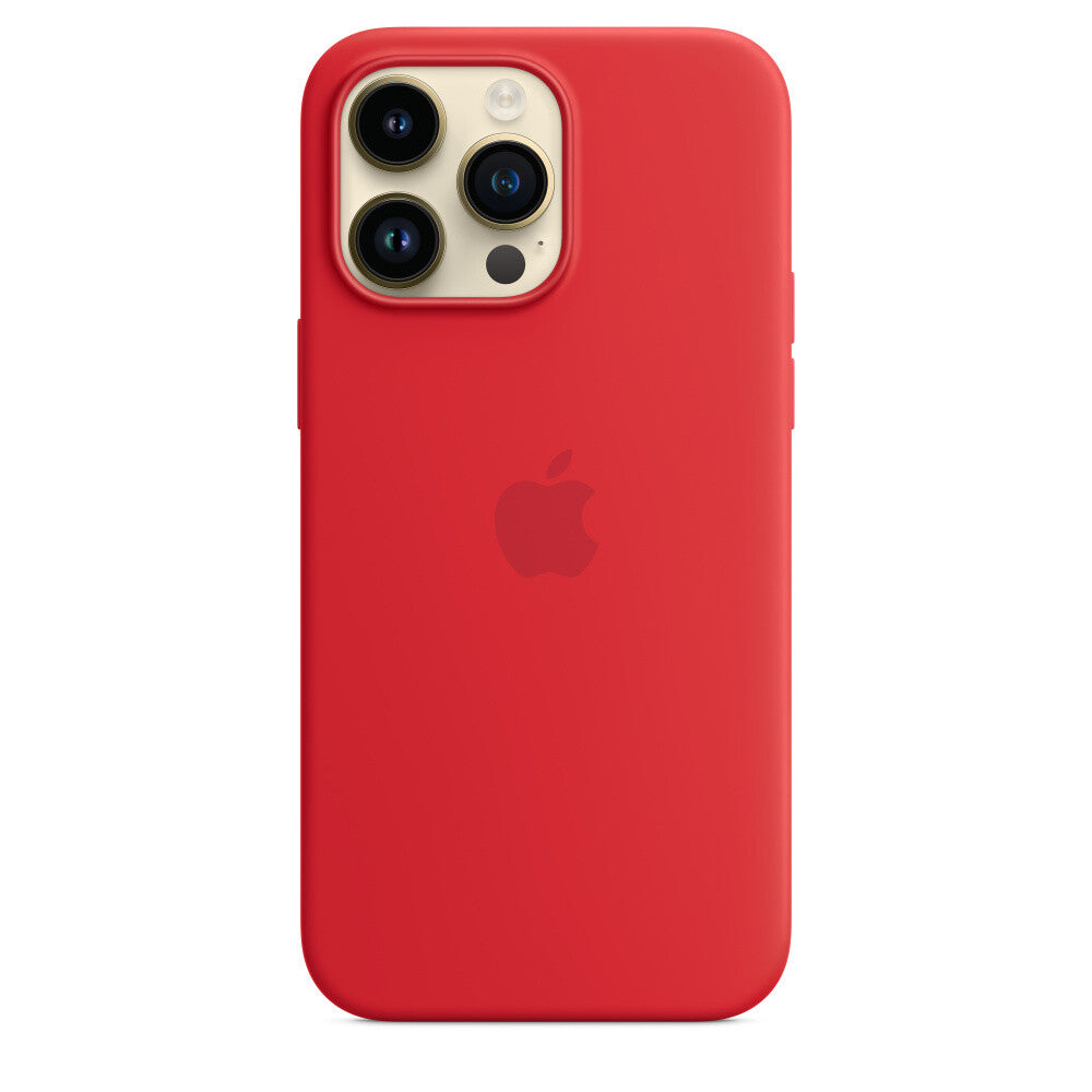 Apple MPTR3ZM/A - Silicone Case with MagSafe for iPhone 14 Pro Max in (PRODUCT)RED