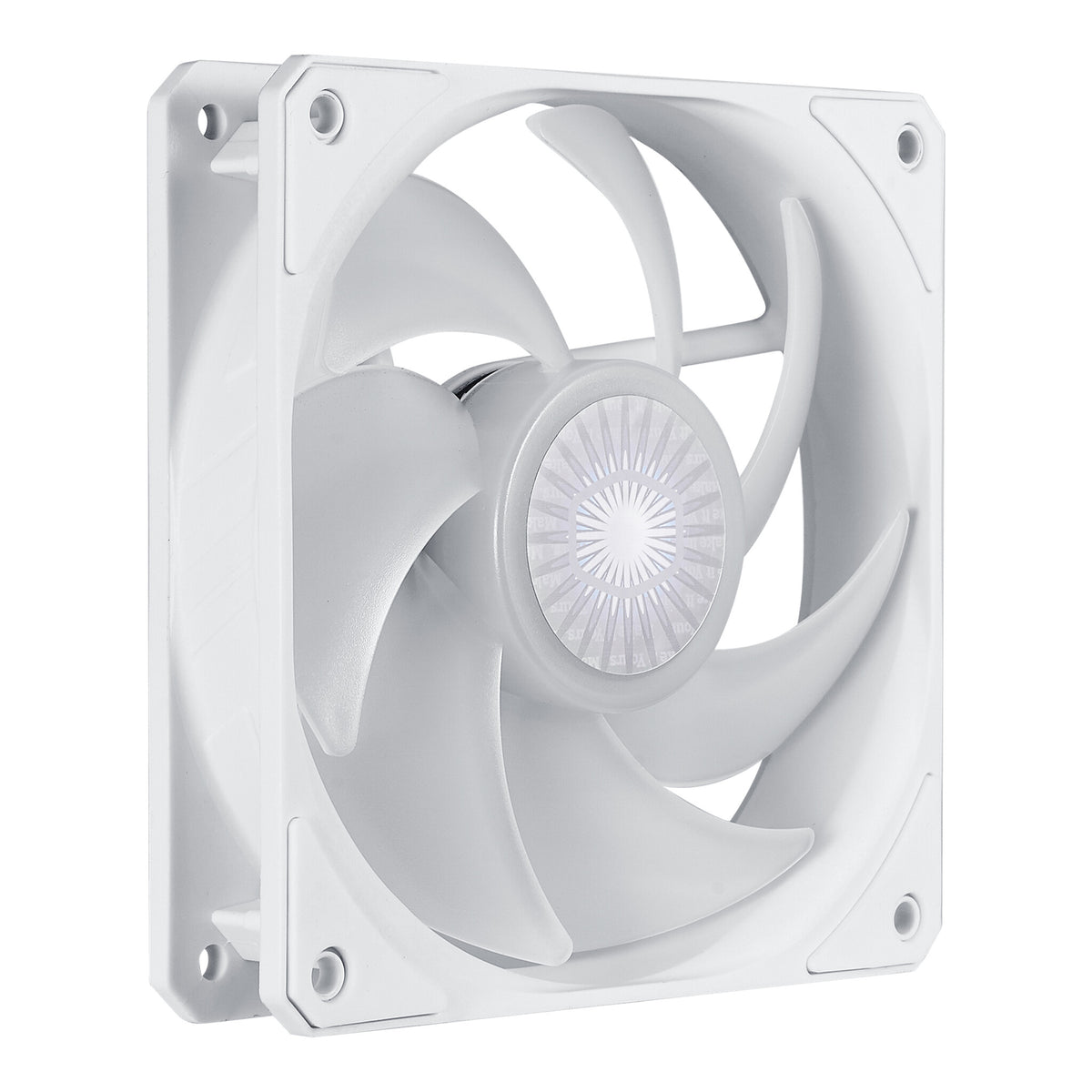 Cooler Master SickleFlow 120 ARGB &quot;White Edition&quot; - Computer Case Fan - 120mm