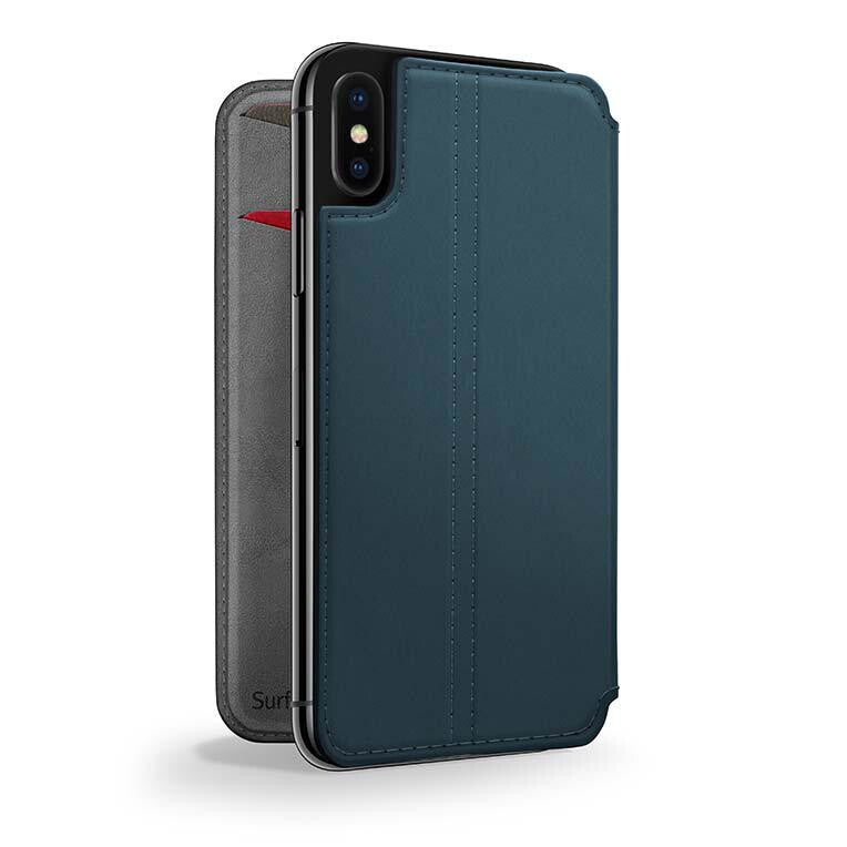 Twelve South SurfacePad mobile phone case for iPhone XS in Teal