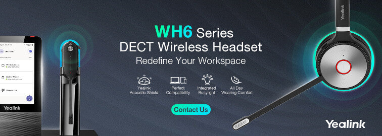 Yealink WH66 Dual Teams - Wireless Office DECT Headset
