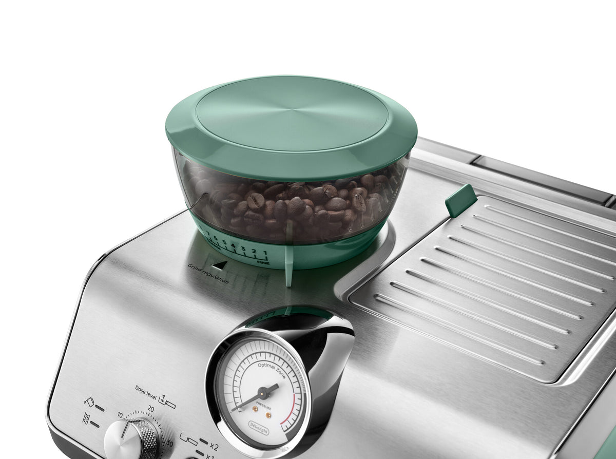 De’Longhi La Specialista Arte Compact - Manual Bean to Cup Coffee Machine in Green