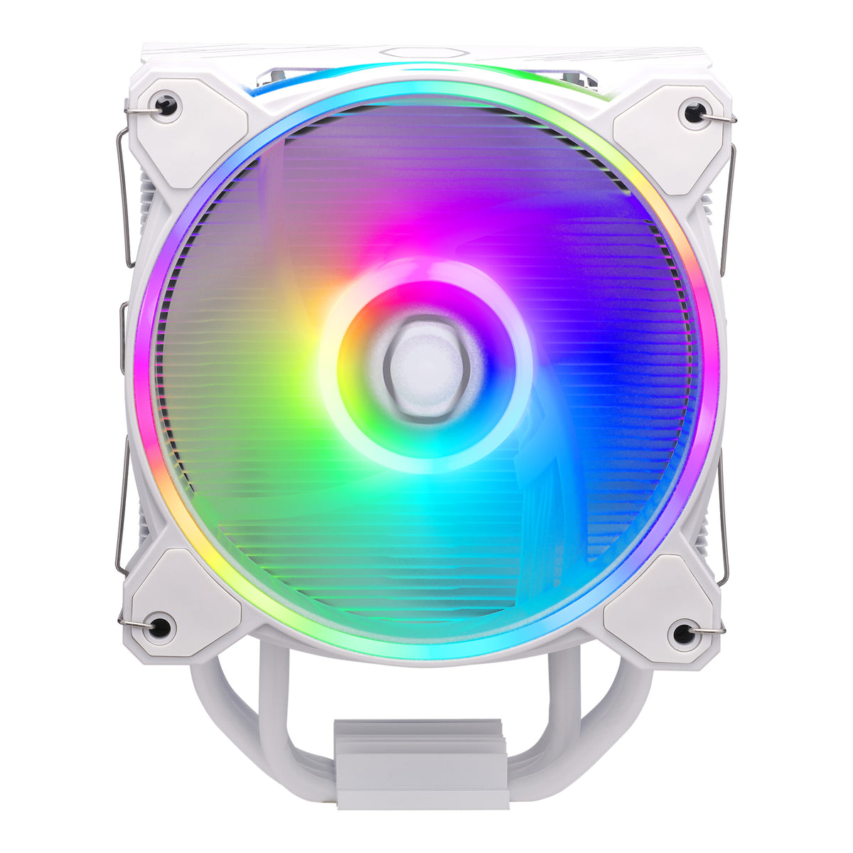 Cooler Master Hyper 212 Halo - Air Processor Cooler in White - 120mm
