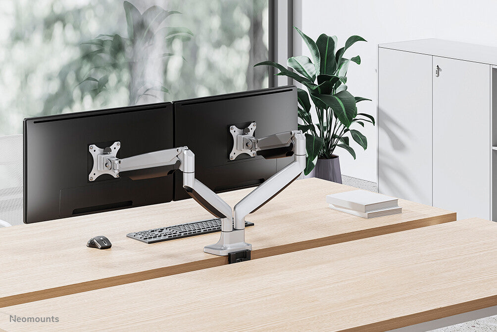 Neomounts NM-D750DSILVER - Desk monitor mount for 25.4 cm (10&quot;) to 81.3 cm (32&quot;)