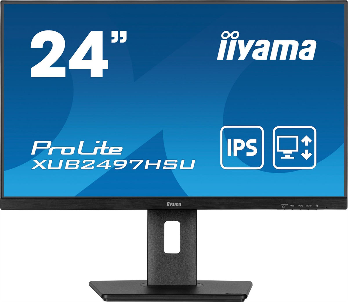 iiyama XUB2497HSU-B2 - 60.5 cm (23.8&quot;) - 1920 x 1080 pixels FHD LED Monitor