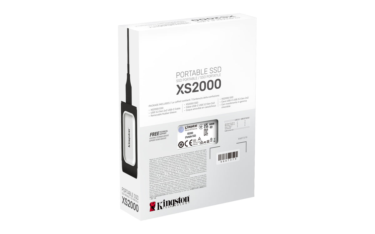 Kingston Technology XS2000 External solid state drive - 500 GB