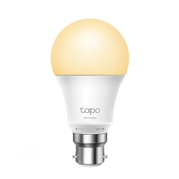TP-Link Tapo Smart Wi-Fi Lightbulb - Dimmable - B22