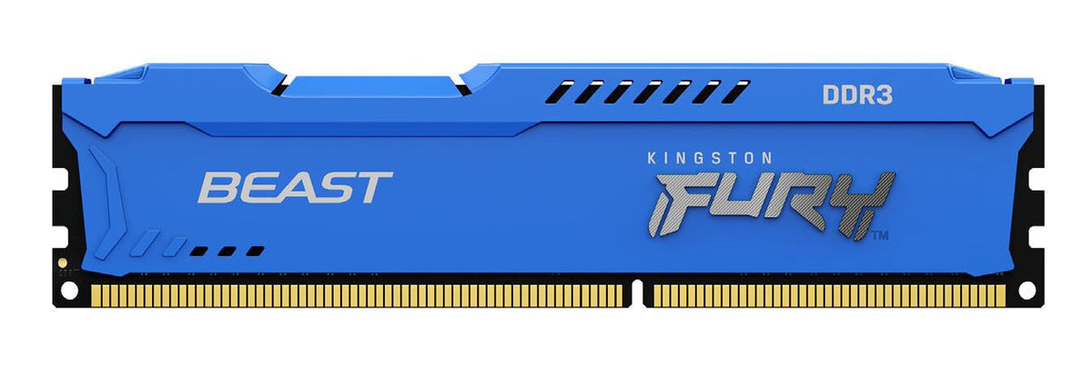 Kingston Technology FURY Beast - 16 GB 2 x 8 GB DDR3 1600 MHz memory module in Blue