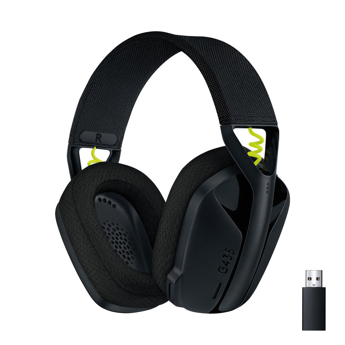 Logitech G - G435 LIGHTSPEED Wireless Gaming Headset in Black