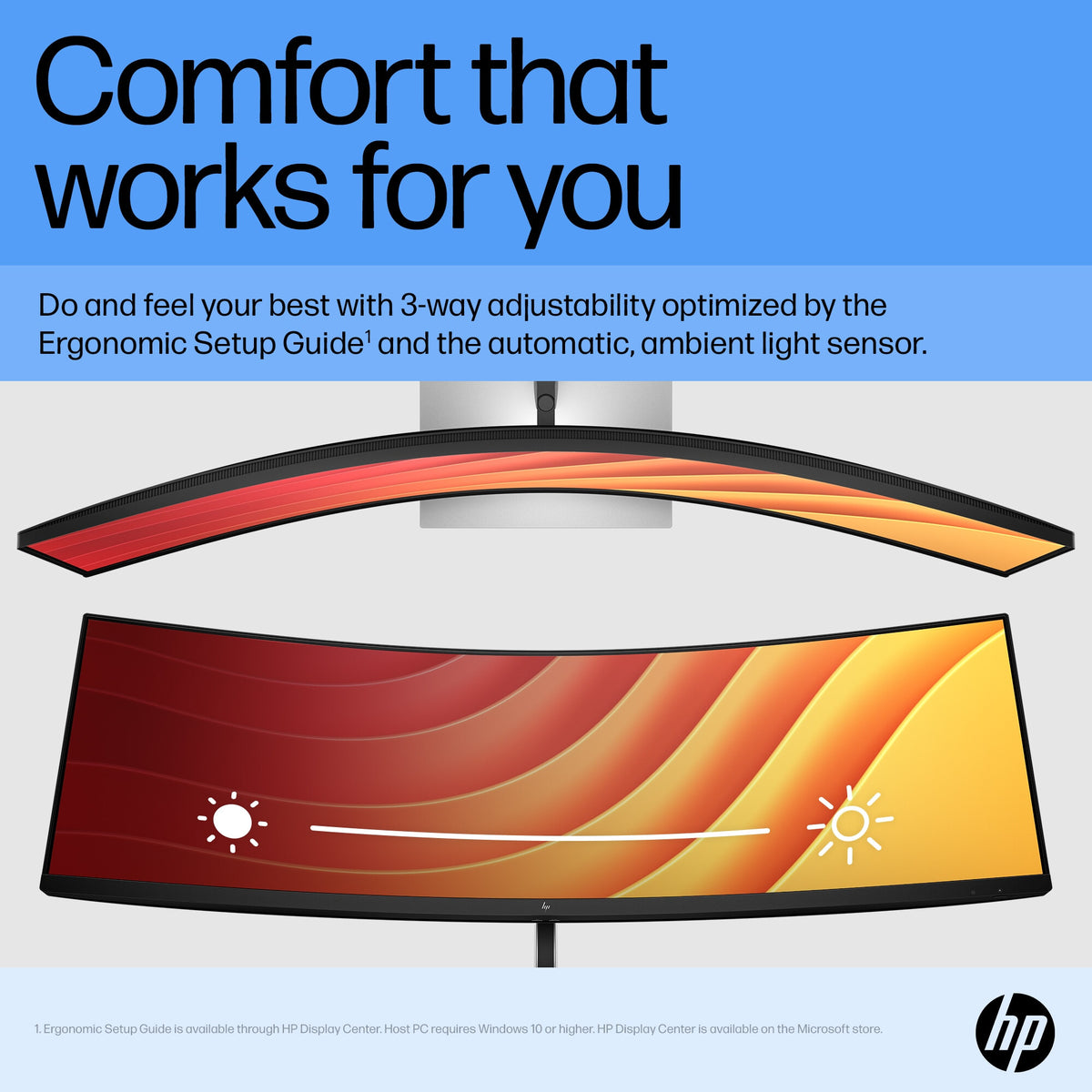 HP E45c G5 - 113 cm (44.5&quot;) - 5120 x 1440 pixels DQHD LCD Monitor