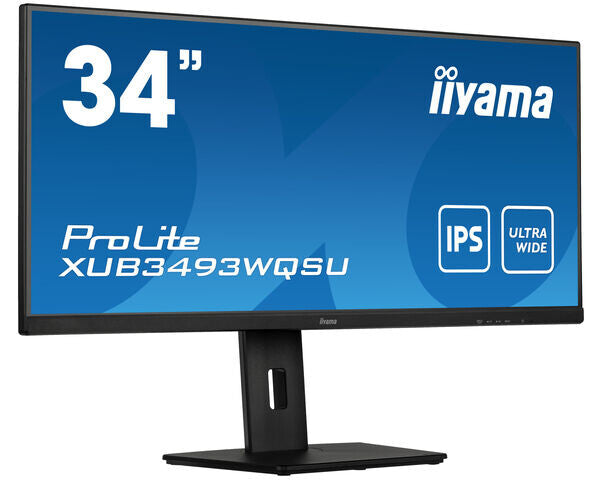 iiyama ProLite XUB3493WQSU-B5 - 86.4 cm (34&quot;) - 3440 x 1440 pixels UltraWide Quad HD LED Monitor