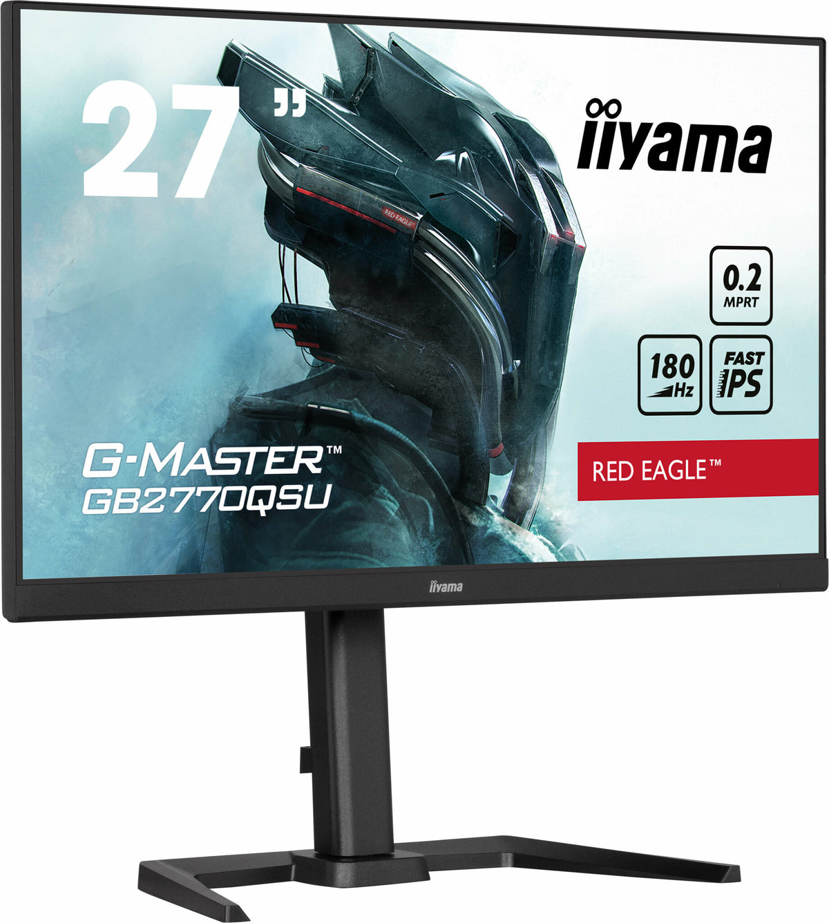 iiyama G-MASTER GB2770QSU-B6 - 68.6 cm (27&quot;) - 2560 x 1440 pixels 2K Ultra HD LCD Monitor