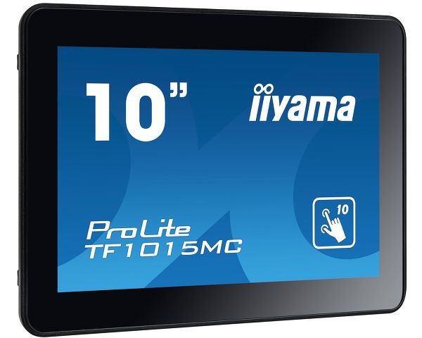 iiyama TF1015MC-B2 Computer Monitor 25.6 cm (10.1&quot;) 1280 x 800 pixels WXGA LED Touchscreen Black