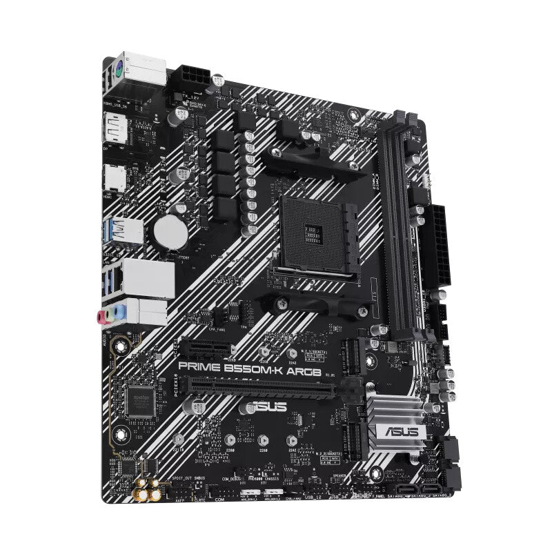 ASUS PRIME B550M-K ARGB micro ATX motherboard - AMD B550 Socket AM4