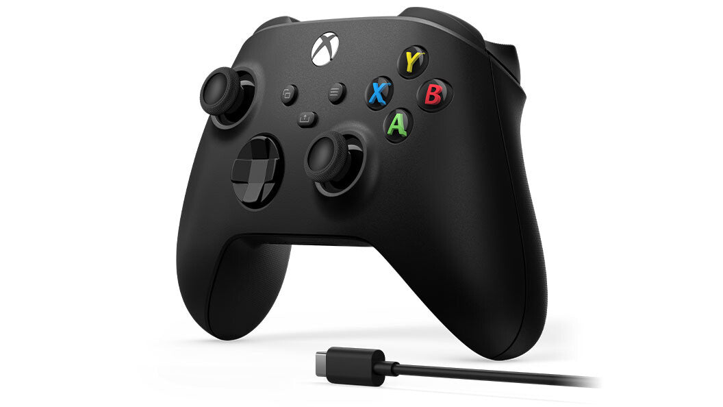 Microsoft Xbox Wireless Controller + USB-C Cable in Black