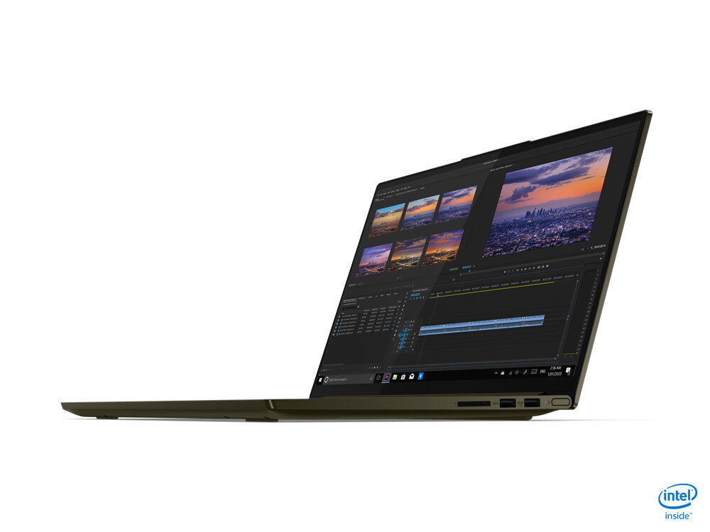 Lenovo Yoga Creator 7i Laptop - 39.6 cm (15.6&quot;) - Intel® Core™ i7-10750H - 16 GB DDR4-SDRAM - 512 GB SSD - NVIDIA® GeForce® GTX 1650 - Wi-Fi 6 - Windows 10 Home - Green / Metallic