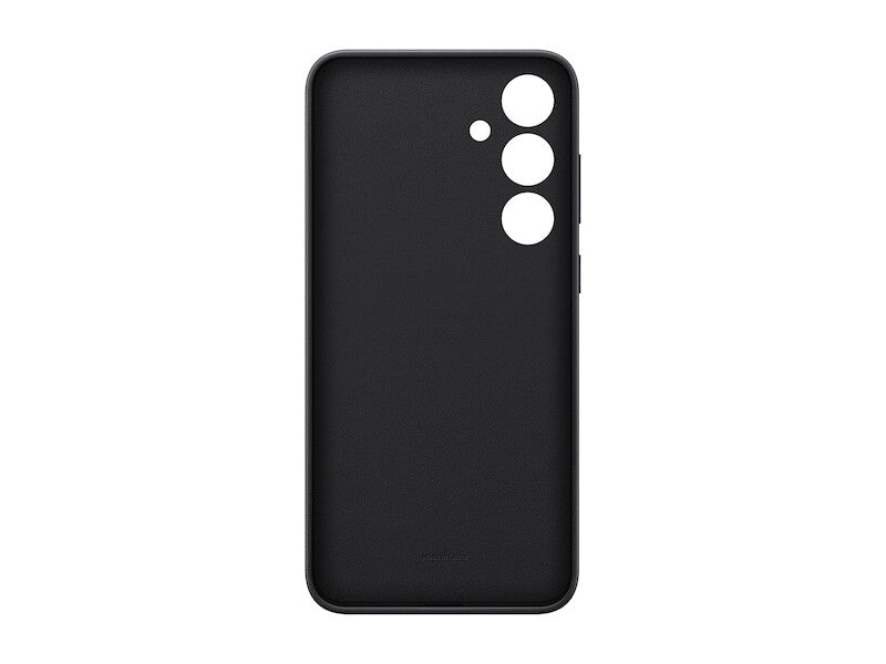 Samsung Vegan Leather Case for Galaxy S24+ in Black