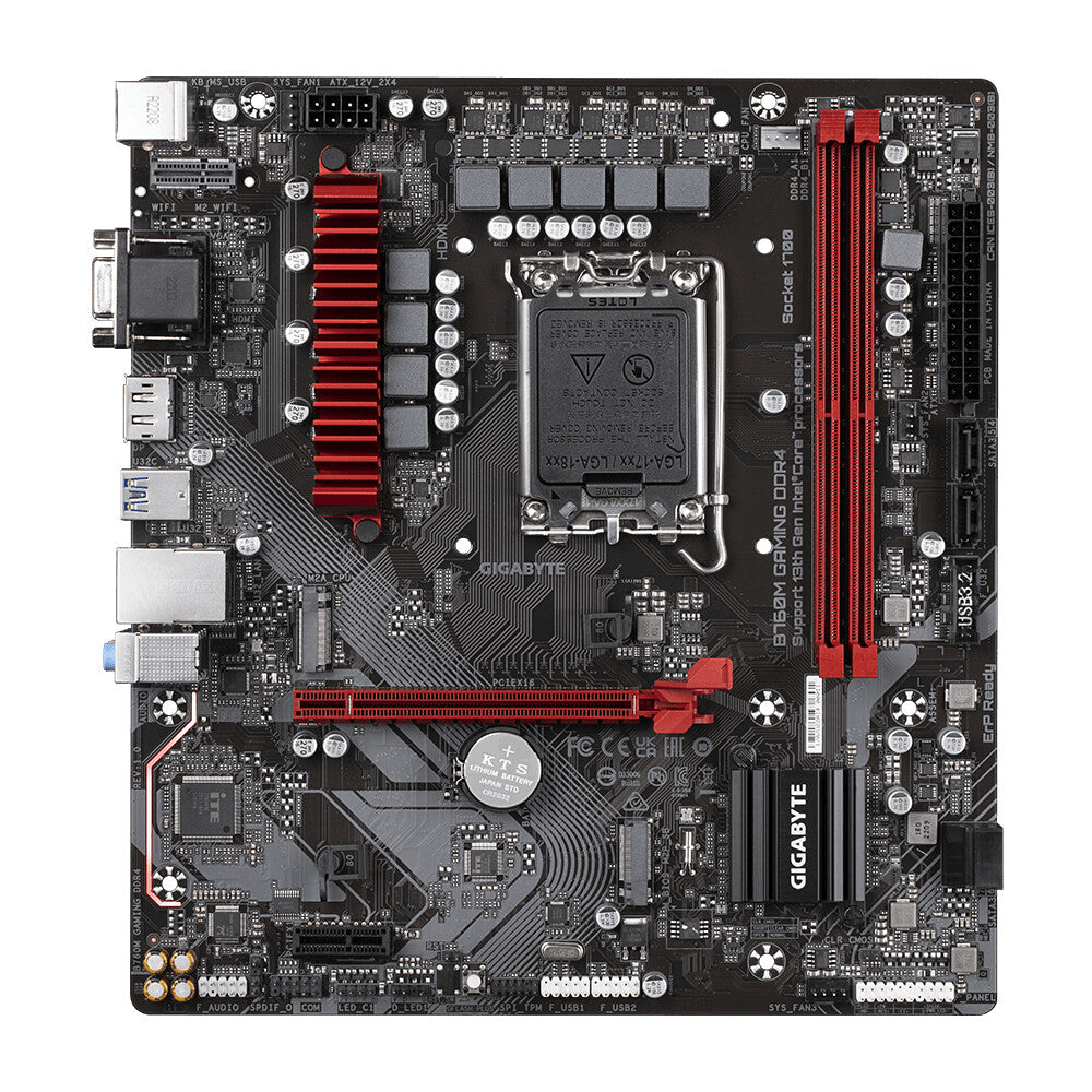 Gigabyte B760M GAMING DDR4 micro ATX motherboard - Intel B760 Express LGA 1700