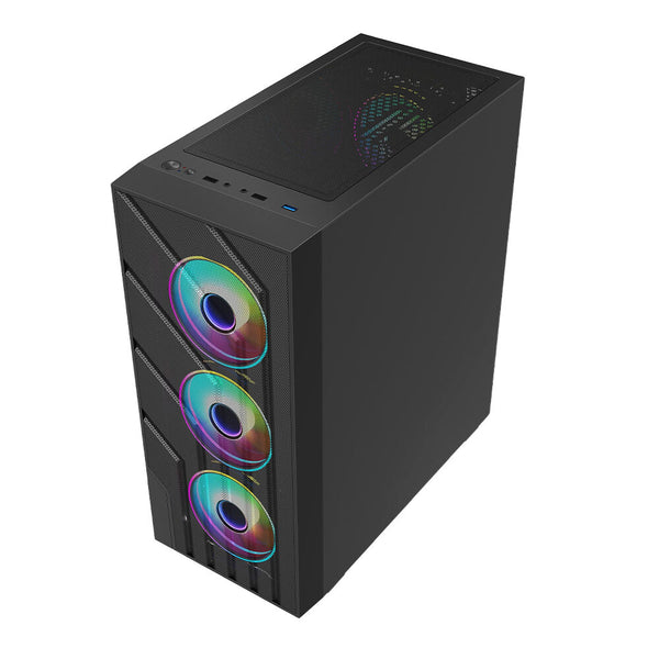 VIDA Sirocco - ATX Mid Tower Case in Black - Clove Technology