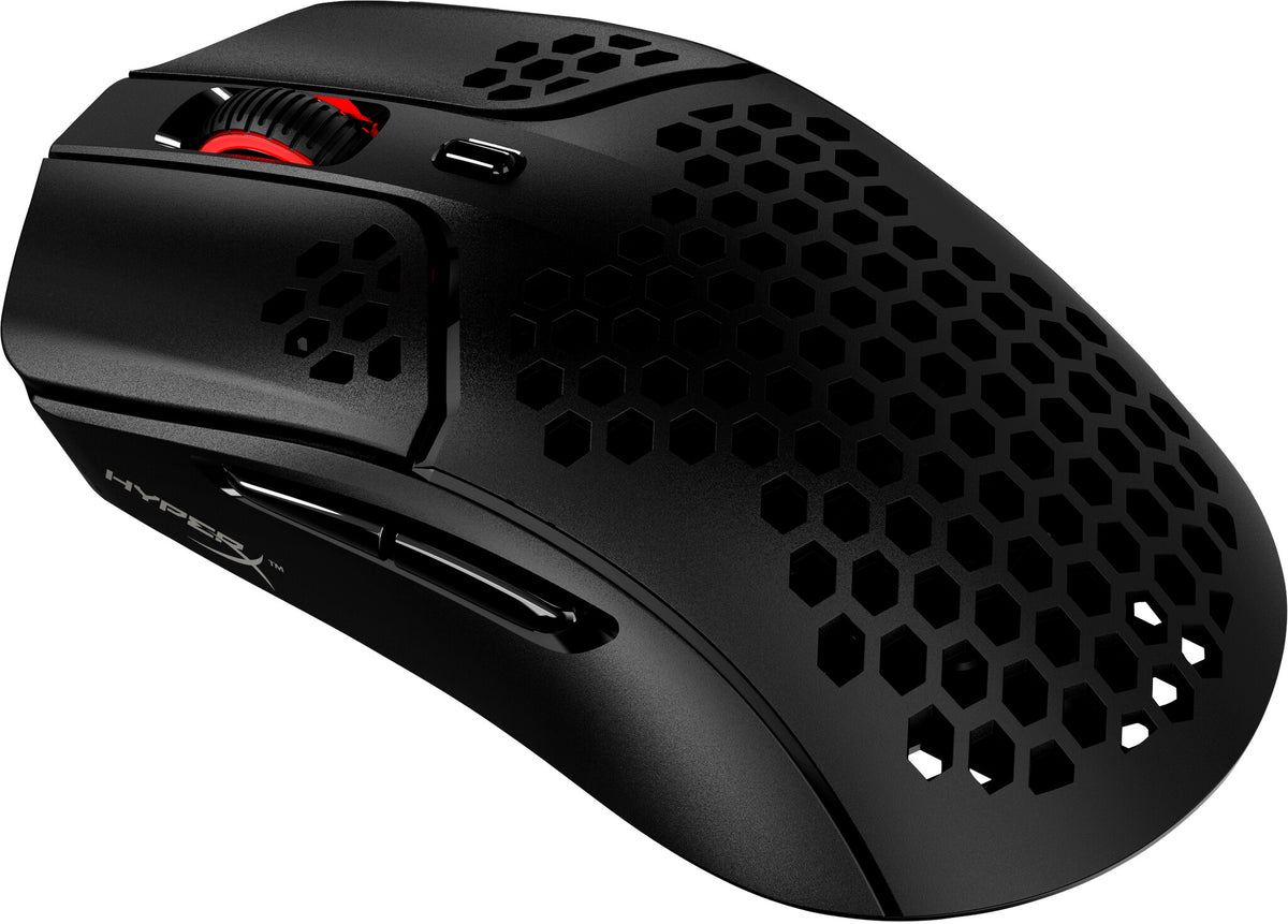 HyperX Pulsefire Haste - RF Wireless + USB Type-A Optical Gaming Mouse in Black - 16,000 DPI