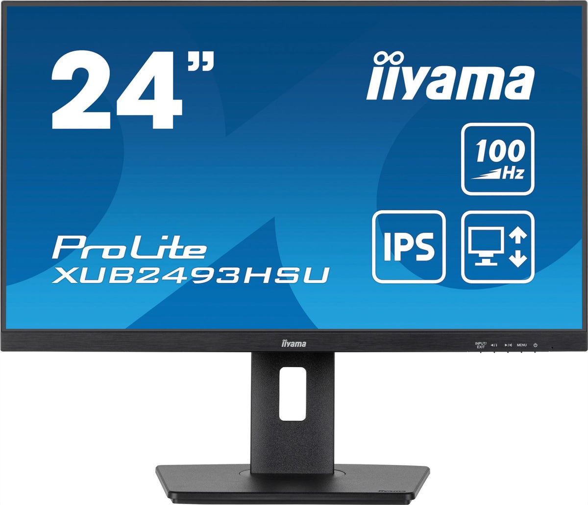 iiyama ProLite computer monitor 60.5 cm (23.8&quot;) 1920 x 1080 pixels Full HD LED