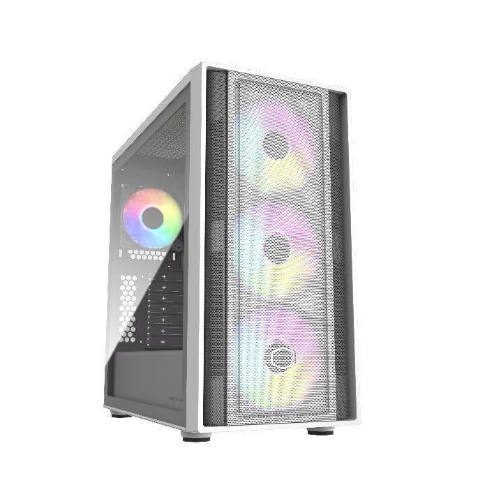 Cooler Master MasterBox 600 - ATX Mid Tower Case in White