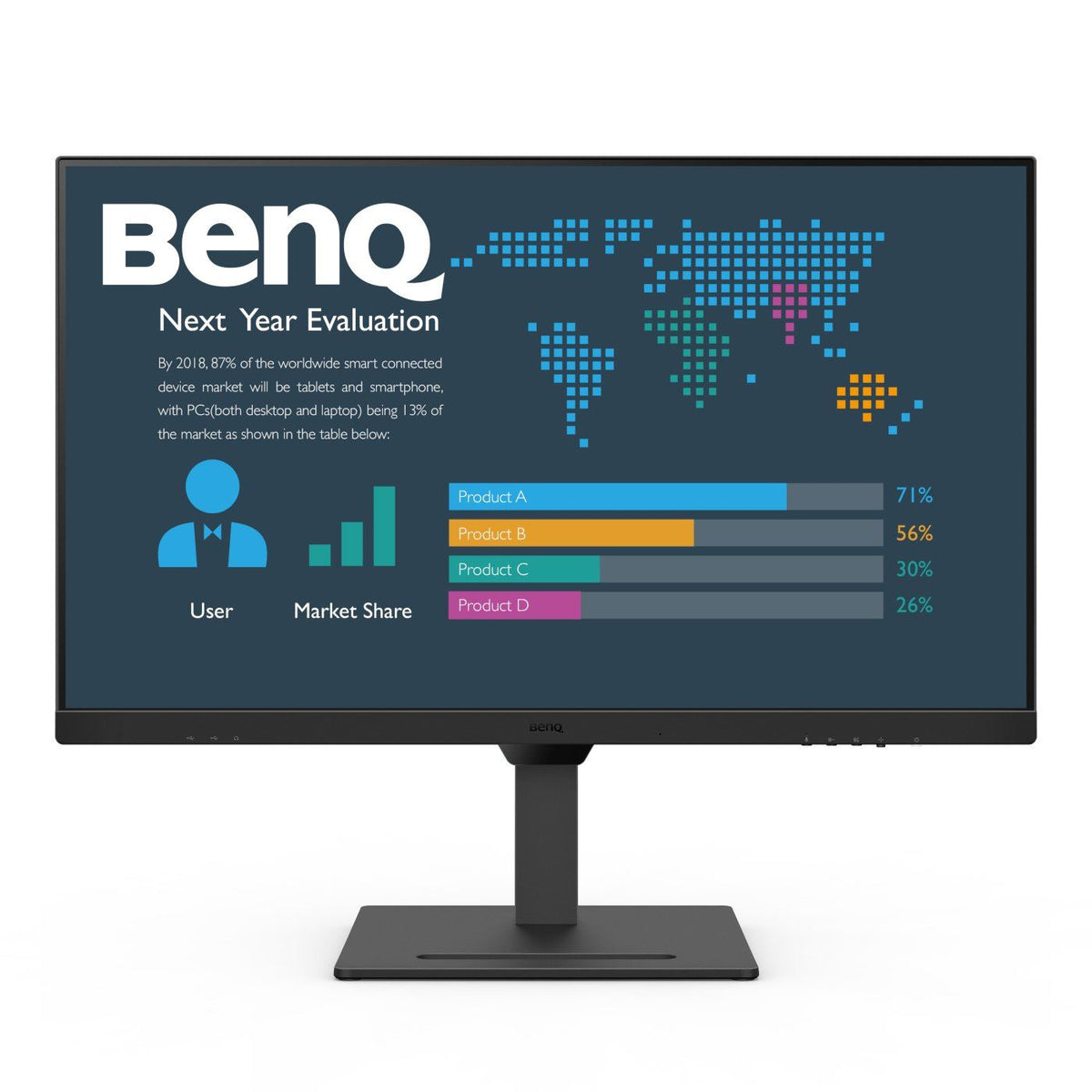 BenQ BL3290QT computer monitor 80 cm (31.5&quot;) 2560 x 1440 pixels Quad HD LED Black
