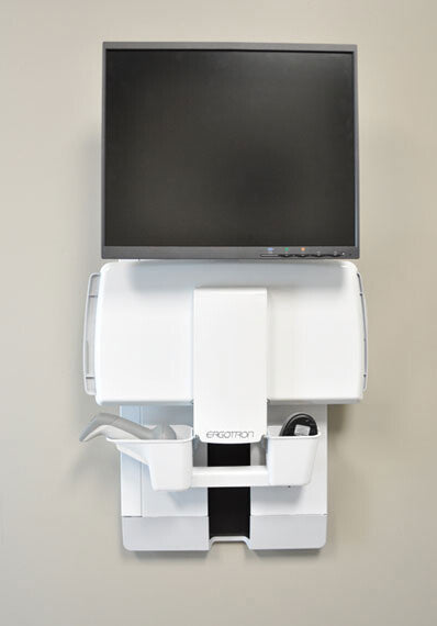Ergotron StyleView Vertical Lift, Patient Room 61 cm (24&quot;) White Wall