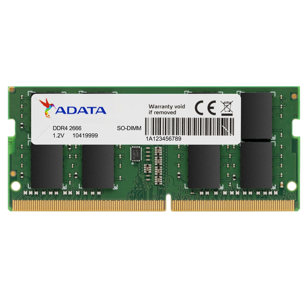 ADATA - 4 GB 1 x 4 GB DDR4 SO-DIMM 2666 MHz memory module