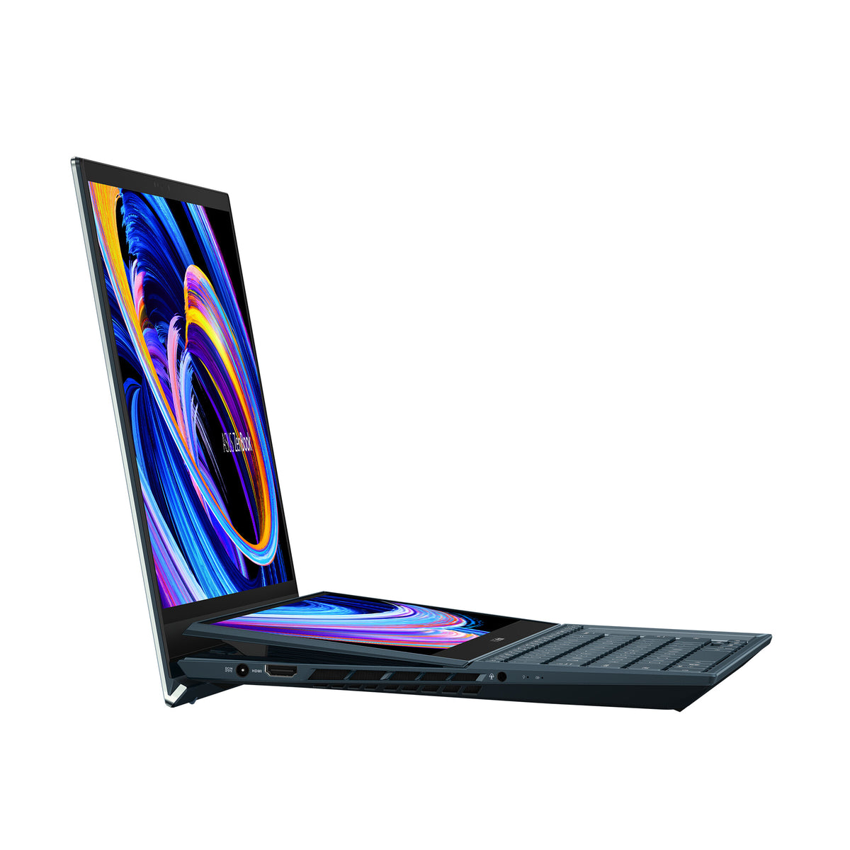 ASUS Zenbook Pro Duo 15 OLED Laptop - 39.6 cm (15.6&quot;) - Touchscreen - Intel® Core™ i9-11900H - 32 GB DDR4-SDRAM - 1 TB SSD - NVIDIA GeForce RTX 3060 - Wi-Fi 6 - Windows 11 Pro - Blue