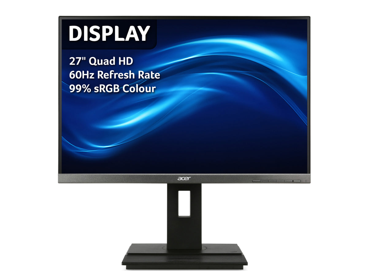 Acer B6 B276HUL - 68.6 cm (27&quot;) - 2560 x 1440 pixels QHD IPS Monitor