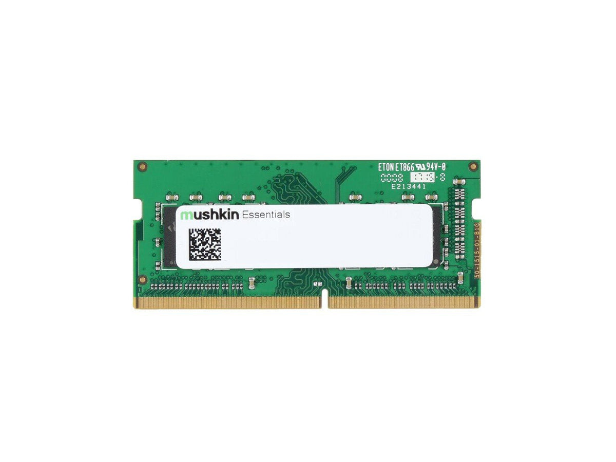 Mushkin Essentials - 8 GB 1 x 8 GB DDR4 SO-DIMM 3200 MHz memory module