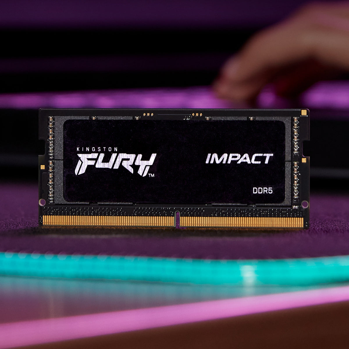 Kingston Technology FURY Impact - 8 GB 1 x 8 GB DDR5 SO-DIMM 4800MT/s memory module