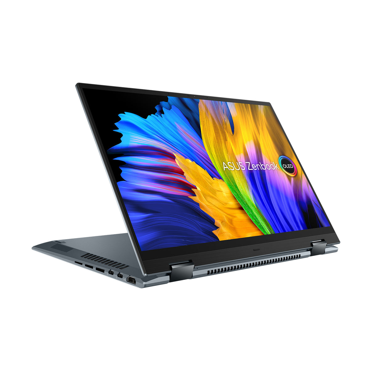 ASUS Zenbook 14 Flip OLED Hybrid (2-in-1) - 35.6 cm (14&quot;) - Touchscreen - Intel® Core™ i5-12500H - 16 GB LPDDR5-SDRAM - 512 GB SSD - Wi-Fi 6E - Windows 11 Home - Grey