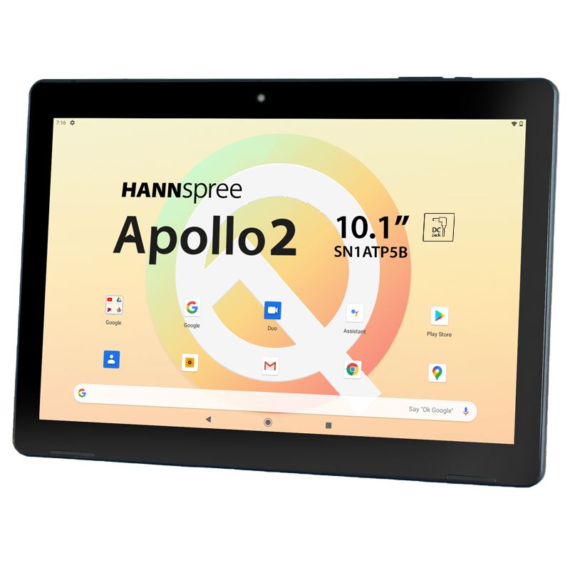 Hannspree HANNSpad Apollo 2 32 GB 25.6 cm (10.1&quot;) Mediatek 3 GB Wi-Fi 5 (802.11ac) Android 10 Black